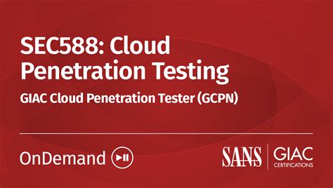SEC588 Cloud Penetration Testing GIAC Cloud Penetration Tester (GCPN) SEC599 Defeating Advanced Adversaries - Purple Team Tactics & Kill Chain Defences GIAC Defending Advanced Threats (GDAT). . Sans sec588 index